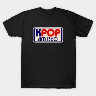 KPOP 1360 AM San Diego Radio Station T-Shirt